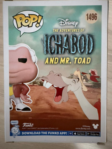  Disney The Adventures Of Ichabod And Mr. Toad #1496 - Produto Original