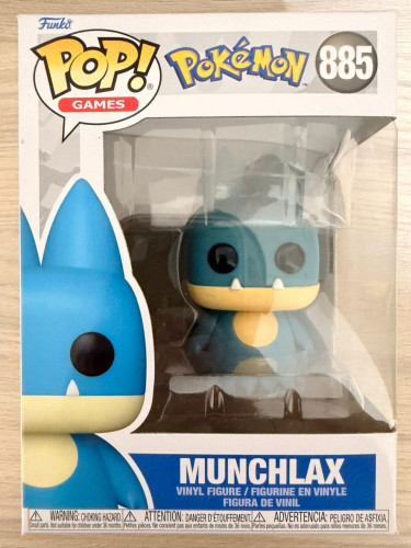 Funko Pop - Munchlax Pokemon #885 - Produto Original