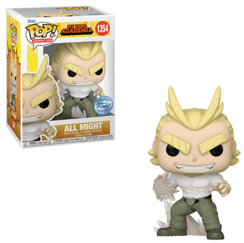 Funko Pop - My Hero Academia - All Might Texas Smash 1354 (funko Shop) - My Hero Academy - #1354 FUNKO POP #1354 - Produto Original