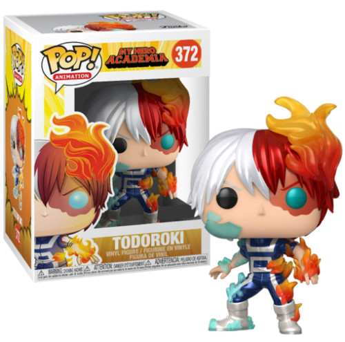 Funko Pop - My Hero Academia - Todoroki 372 (metalico ) - My Hero Academy - #372 FUNKO POP #372 - Produto Original