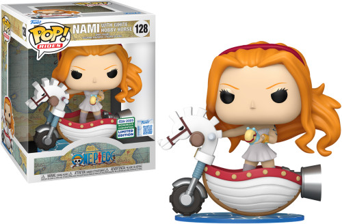 Funko Pop - Nami With White Hobby Horse - One Piece - #128