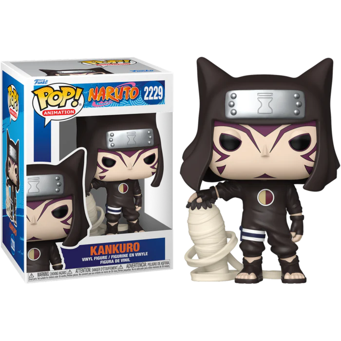 Funko Pop - Naruto - Kankuro 2229 - Naruto - #2229 - Funko Pop - #2229 FUNKO POP #2229 - Produto Original