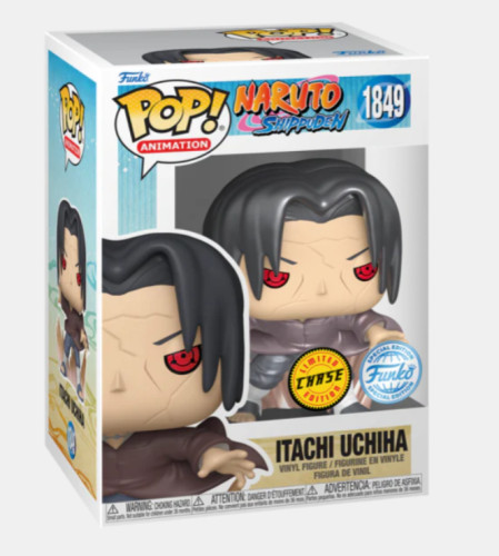 Funko Pop - Naruto: Shippuden - Itachi Uchiha 1849 (chase) (metallic) - Naruto Shippuden - #1849 FUNKO POP #1849 - Produto Original