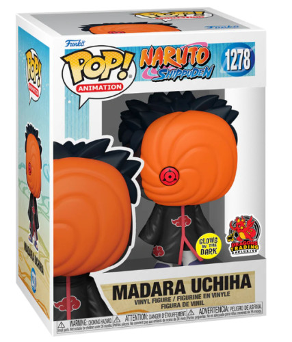 Funko Pop - Naruto Shippuden - Madara Uchiha 1278 (GITD) (Dragon Force)-Naruto Shippuden-1278