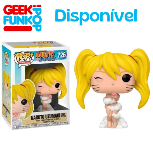 Funko Pop - Naruto Uzumaki Sexy Jutsu Exclusivo Naruto Shippuden #726 - Produto Original