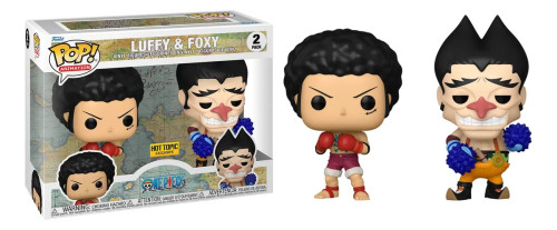 Funko Pop - One Piece - 2 Pack Luffy & Foxy (Hot Topic)-Funko-2