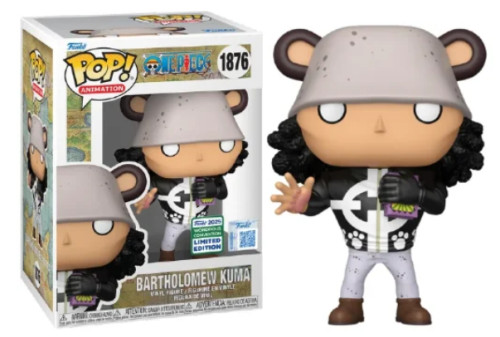 Funko Pop - One Piece - Bartholomew Kuma 1876 (wondercon 2025) - One Piece - #1876 FUNKO POP #1876 - Produto Original