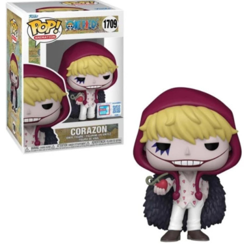 Funko Pop - One Piece - Corazon 1709 (nycc 2024) - One Piece - #1709 FUNKO POP #1709 - Produto Original