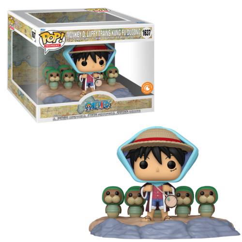 Funko Pop - One Piece - Monkey D. Luffy Trains Kung Fu Dugong 1637 - Animation One Piece - #1637 FUNKO POP #1637 - Produto Original