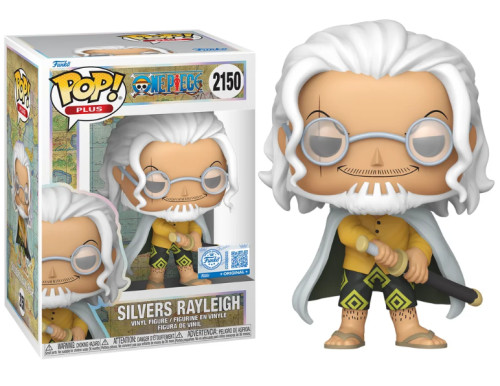 Funko Pop - One Piece - Silvers Rayleigh 2150 - One Piece - #2150 FUNKO POP #2150 - Produto Original