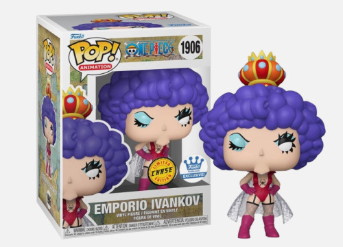 Funko Pop - One Piece - Emporio Ivankov 1906 (chase) (funkoshop) - One Piece - #1906 FUNKO POP #1906 - Produto Original