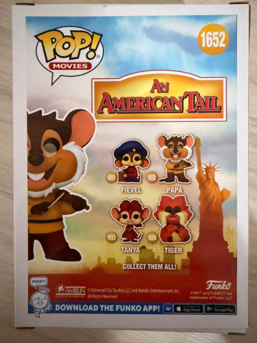  An American Tail #1652 - Produto Original