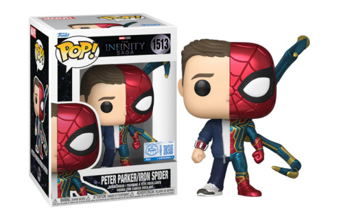 Funko Pop - Peter Park Iron Spider Exclusivo-Marvel The Infinity Saga-1513