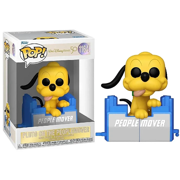 Funko Pop - Pluto On The Peoplemover Walt Disney World 50th Anniversary #1164 - Produto Original