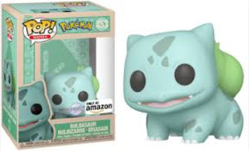 Funko Pop - Pokémon - Bulbasaur 453 Soft Color (Amazon)-Games Pokémon-453