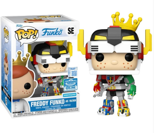 Funko Pop - Power Rangers - Funko Freddy Funko As Voltron 3000 Pcs SE (METALICO)-Power Rangers-1