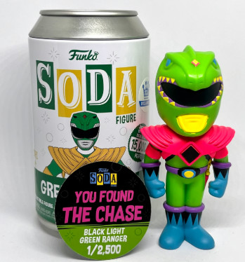 Funko Pop - Power Rangers - Soda Green Ranger (chase) - Power Rangers - #1 FUNKO POP #1 - Produto Original