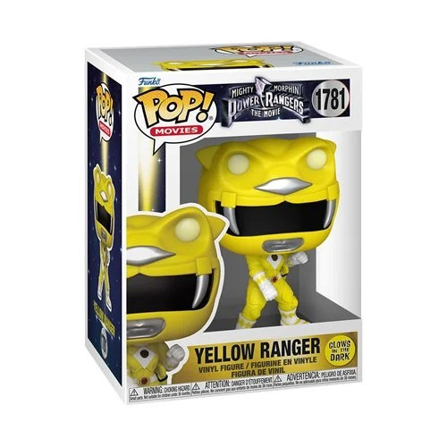 Funko Pop - Power Rangers - Yellow Ranger 1781 GITD Power Rangers #1781 - Produto Original