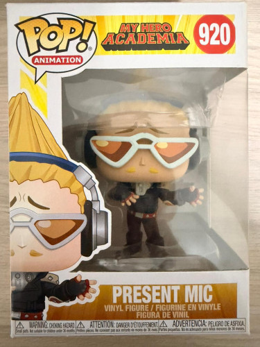 Funko Pop - Present Mic My Hero Academia #920 - Produto Original