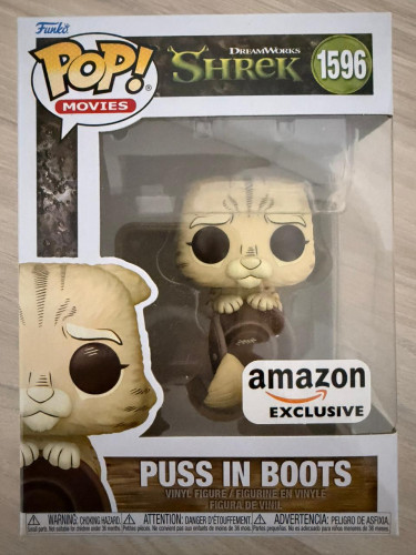 Funko Pop - Puss In Boots Shrek #1596 - Produto Original