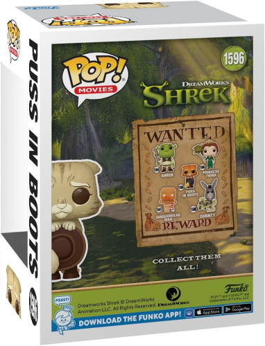 Funko Pop - Puss in Boots - Shrek - #1596