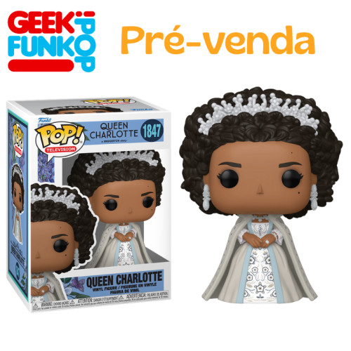 Funko Pop - Queen Charlotte Bridgerton #1847 - Produto Original