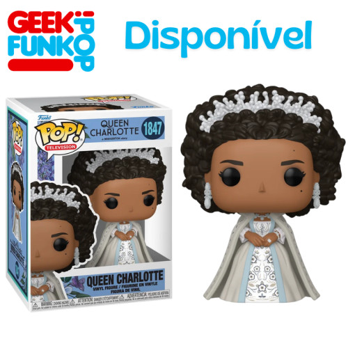 Funko Pop - Queen Charlotte Bridgerton #1847 - Produto Original