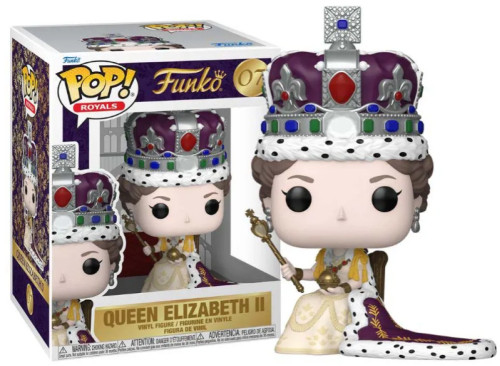 Funko Pop - Queen Elizabeth Ii Royals #07 - Produto Original