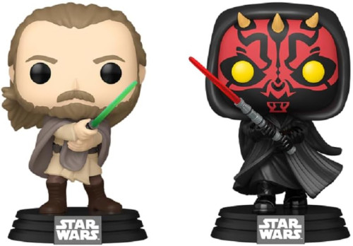 Funko Pop - Qui-Gon Jinn Vs. Darth Maul 2 Pack - Star Wars - #0