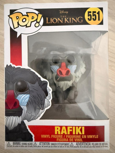 Funko Pop - Rafiki The Lion King #551 - Produto Original
