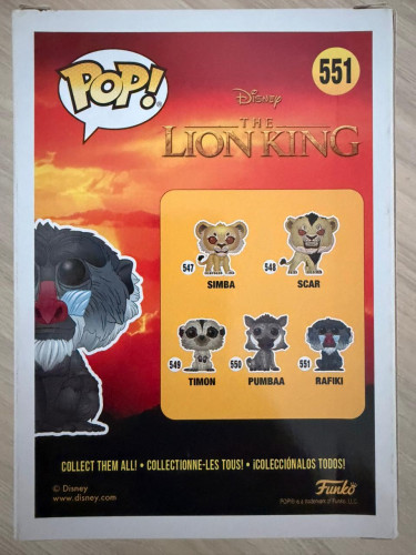  The Lion King #551 - Produto Original