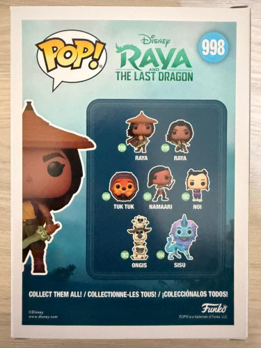  Disney Raya And The Last Dragon #998 - Produto Original