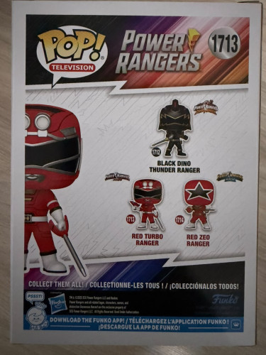  Power Rangers Turbo #1713 - Produto Original