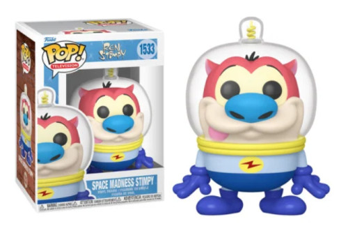 Funko Pop - Ren And Stimpy - Space Madness Stimpy 1533 - Ren And Stimpy - #1533 FUNKO POP #1533 - Produto Original