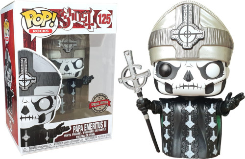 Funko Pop - Rocks: Ghost - Papa Emeritus II 125 (SE)-Ghost-125
