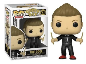 Funko Pop - Rocks: Green Day - Tre Cool 236-Green Day-236