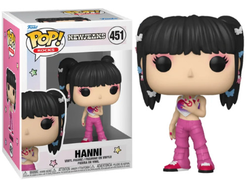 Funko Pop - Rocks Newjeans - Hanni 451 - Newjeans - #451 FUNKO POP #451 - Produto Original