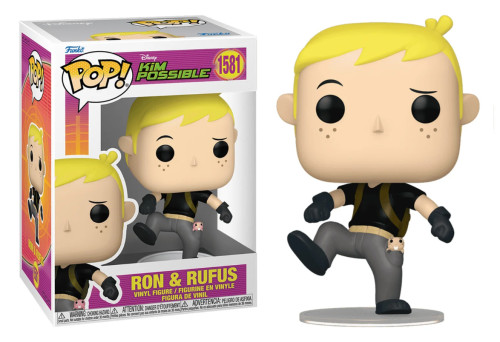 Funko Pop - Ron & Rufus-Disney Kim Possible-1581