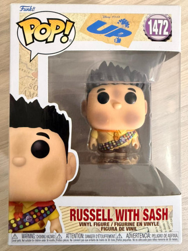Funko Pop - Russell With Sash Disney Up #1472 - Produto Original
