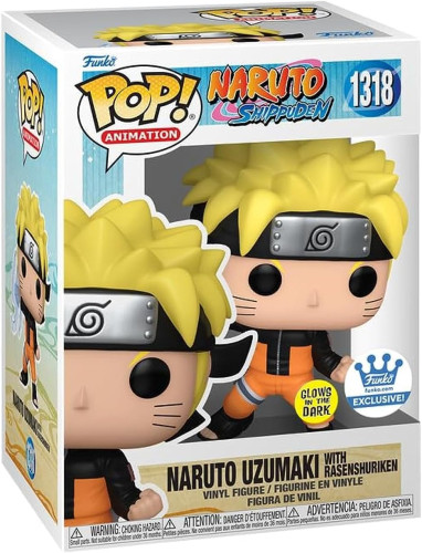 Funko Pop - Naruto Uzumaki with Rasenshuriken glows Funko Pop - Naruto Uzumaki with Rasenshuriken glows-Naruto Shippuden-1319