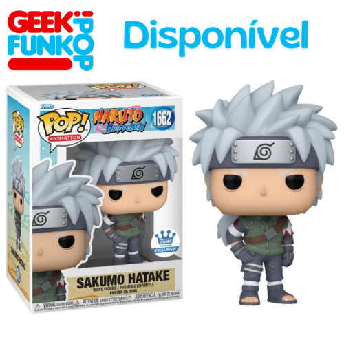 Funko Pop - Sakumo Hatake Exclusivo Naruto Shippuden #1662 - Produto Original