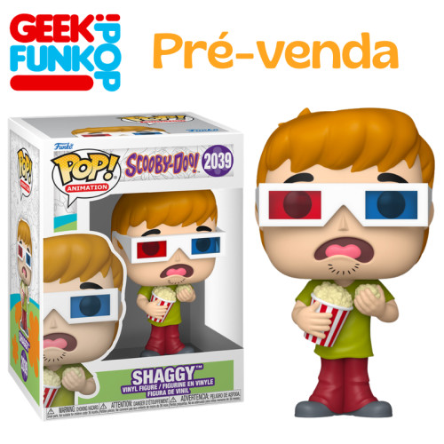 Funko Pop - Salsicha Shaggy Scooby-Doo! #2039 - Produto Original