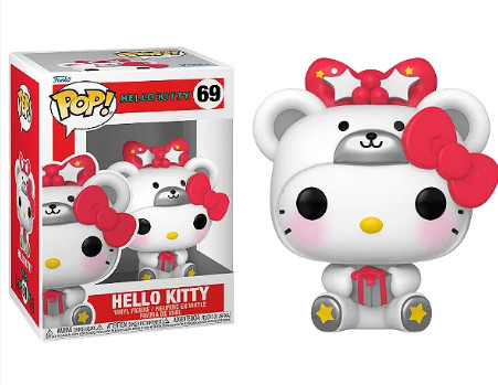 Funko Pop - Sanrio - Hello Kitty 69 - Sanrio Hello Kitty - #69 FUNKO POP #69 - Produto Original