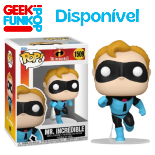Funko Pop - Senhor Incrível Mr. Incredible Disney Os Incriveis #1509 - Produto Original