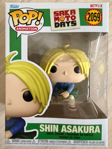 Funko Pop - Shin Asakura Sakamoto Days #2059 - Produto Original