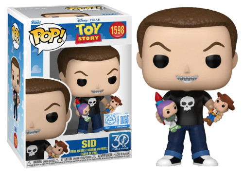 Funko Pop - Sid Exclusivo-Disney Pixar Toy Story-1598