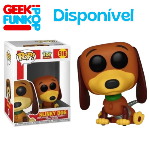Funko Pop - Slinky Dog Disney Toy Story #516 - Produto Original