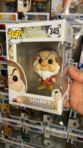 Funko Pop - Snow White - Grumpy 345 - Disney Snow White And The Seven Dwarfs - #345 Disney Snow White #345 - Produto Original