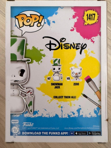  Disney The Nightmare Before Christmas #1417 - Produto Original