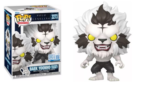 Funko Pop - Solo Leveling - Baek Yoonho (silver Mane) 2273 - Solo Leveling - #2273 - Funko Pop - #2273 FUNKO POP #2273 - Produto Original